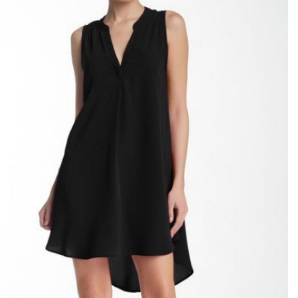 Lush | Hi-Lo Black Sleeveless Dress
